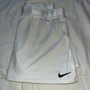 Nike white skirt